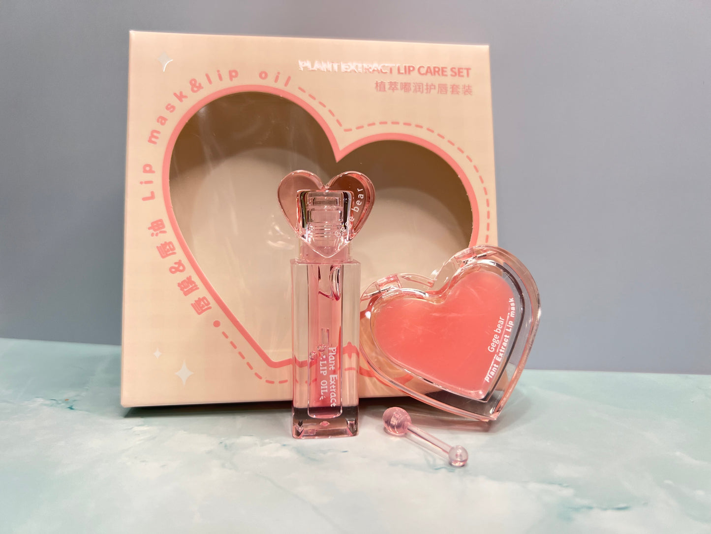 Heart Shape lip gloss