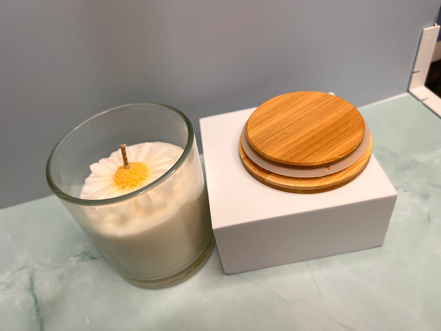 Vanilla candle
