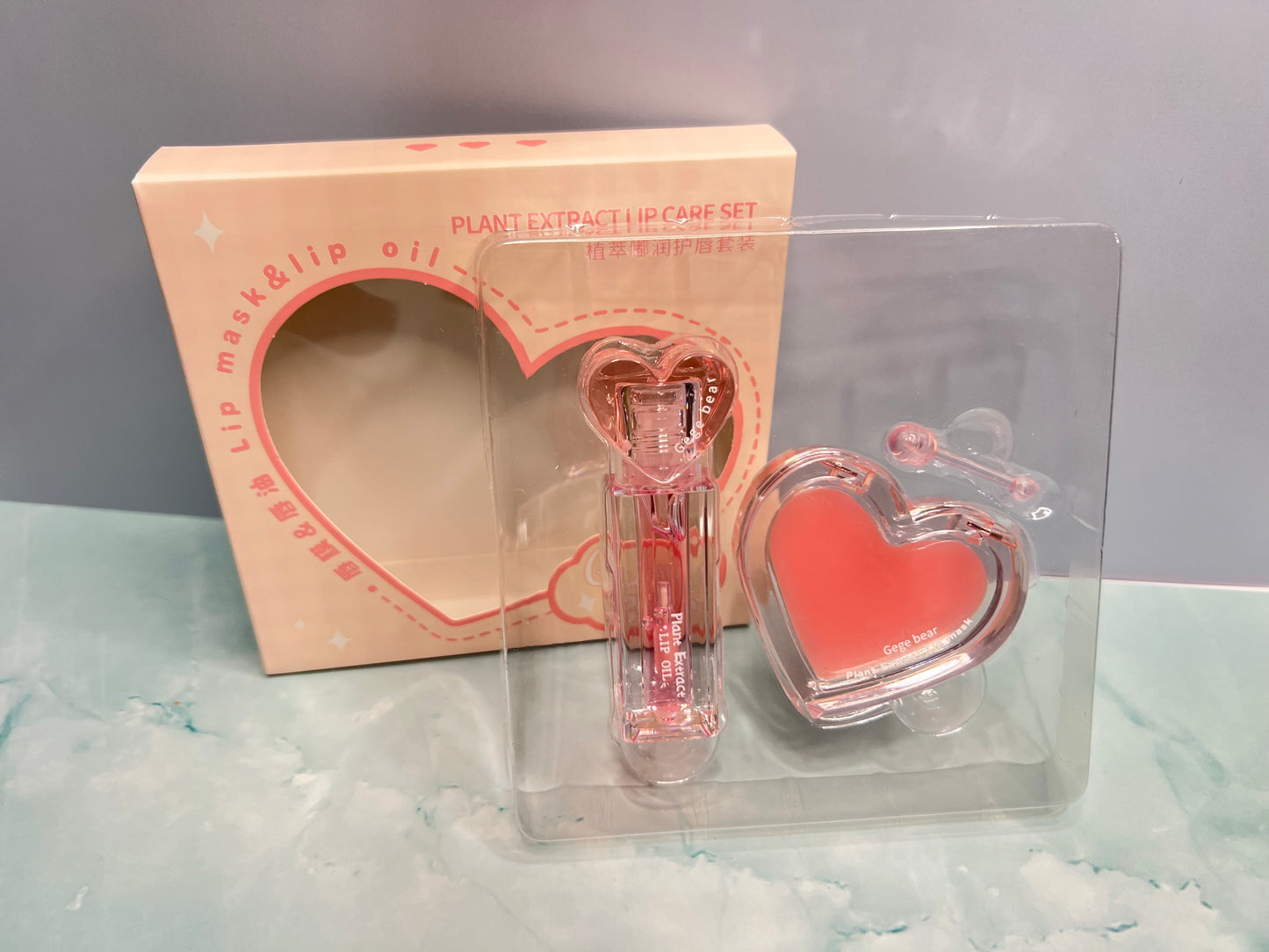 Heart Shape lip gloss