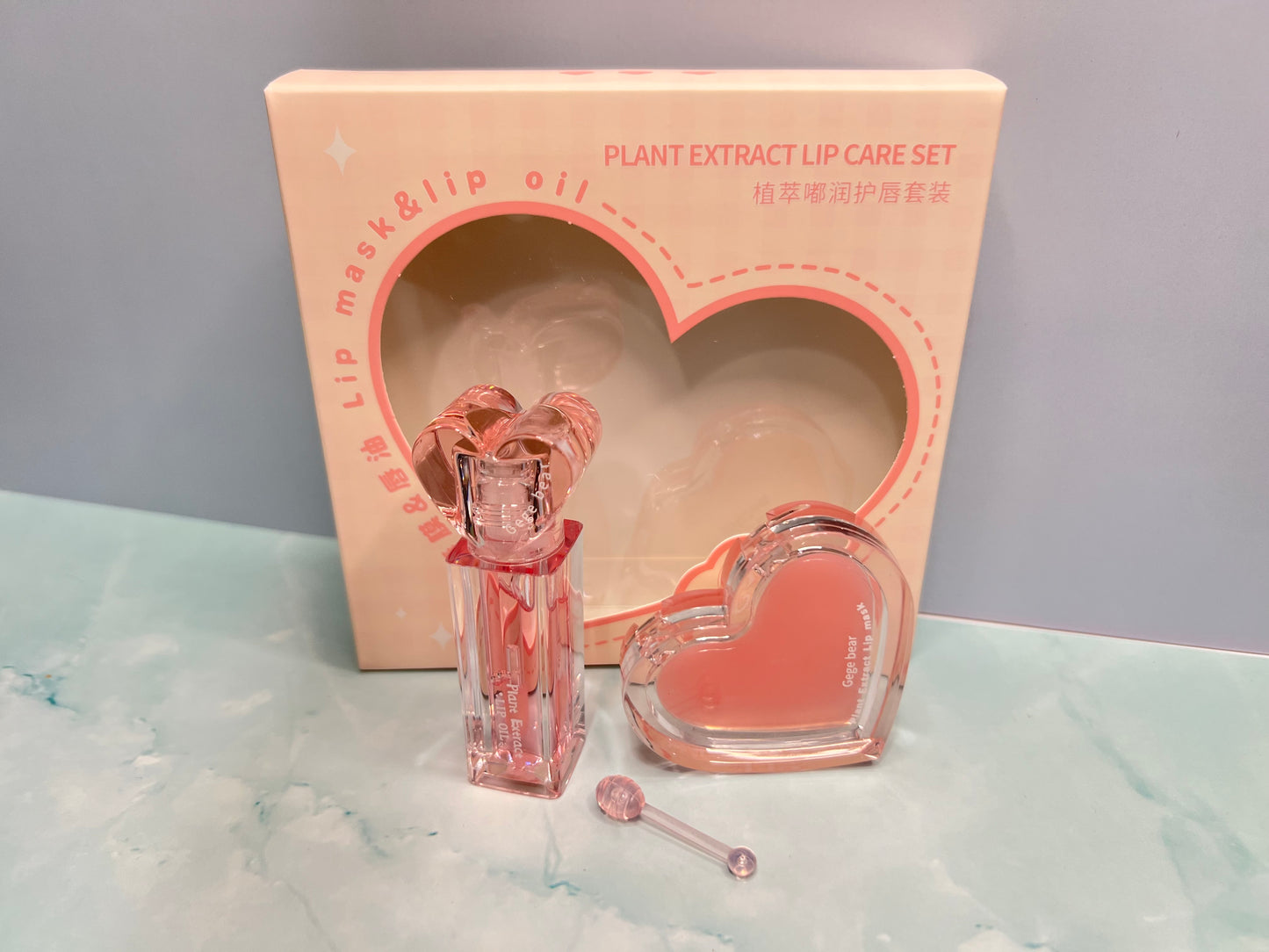 Heart Shape lip gloss