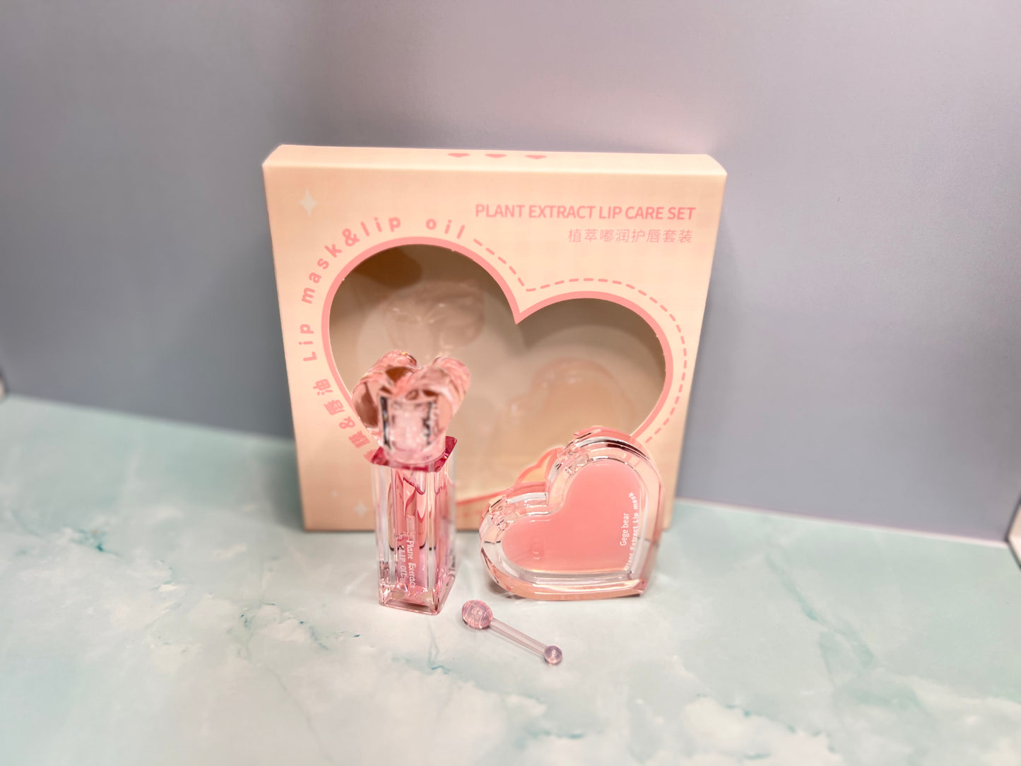Heart Shape lip gloss