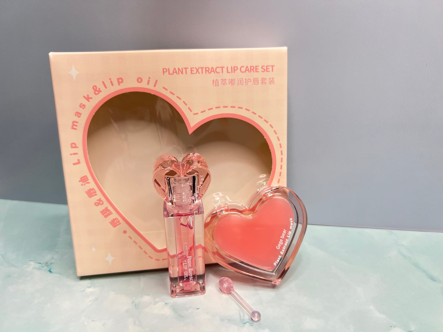 Heart Shape lip gloss